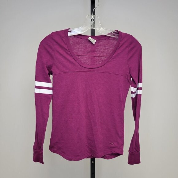 PINK Victoria's Secret Tops - VICTORIA'S Secret Love Pink  Long Sleeve Top